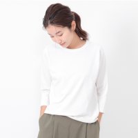 BACKYARD FAMILY/コットン天竺7分袖Tシャツ/505800995