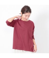 BACKYARD FAMILY/コットン天竺7分袖Tシャツ/505800995