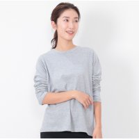 BACKYARD FAMILY/コットン天竺長袖Tシャツ/505800996