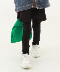 devirock/【両側ポケット付き】ストレッチコットン 10分丈 無地スカッツ 子供服 キッズ ベビー 女の子 ボトムス スカート スカッツ 10分丈スカッツ /505801343