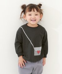 devirock/デビラボ ガールズ プリント長袖Tシャツ 子供服 キッズ 女の子 トップス 長袖Tシャツ ロンT 綿100% 吸汗/505801344