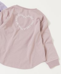 devirock/デビラボ ガールズ プリント長袖Tシャツ 子供服 キッズ 女の子 トップス 長袖Tシャツ ロンT 綿100% 吸汗/505801344