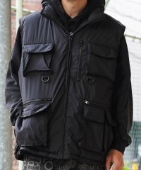 1111clothing/ワンフォークロージング 1111clothing ◆ユーティリティー パディングベスト◆ ユーティリティポケット 中綿ベスト メンズ 中綿 ベスト レディース /505802424