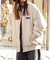 1111clothing/ワンフォークロージング 1111clothing ◆2way パディング MAー1◆ ミリタリージャケット メンズ 2way ジャケット レディース ベスト フ/505802426