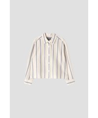 MARGARET HOWELL/BOLD STRIPE COTTON LINEN/505802974