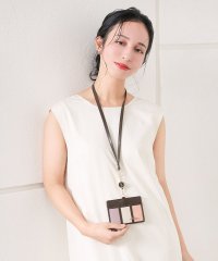 Clelia/パスケース レディース リール付き 定期入れ ブランド icカード IDケース 首掛け 軽量 薄型 定期 2way かわいい おしゃれ 大人 CL－11130/505803231