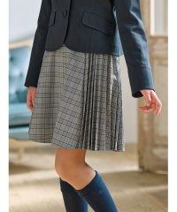 KUMIKYOKU KIDS/【150－170cm】サイドプリーツチェック スカート/505804319