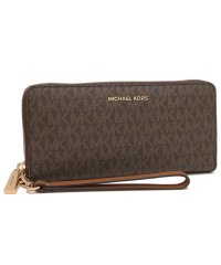 MICHAEL KORS/マイケルコース 長財布 ジェットセット ラウンドファスナー ブラウン レディース MICHAEL KORS 32F1GJ6E7B 200/505793913