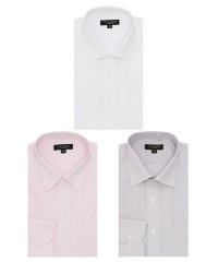 【WEB限定】形態安定 吸水速乾 スタンダードフィット 長袖 ワイシャツ 3枚 セット MIX ビジネスシャツ シャツ ノーアイロン ノンアイロン
