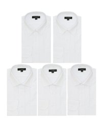 TAKA-Q/タカキュー TAKA－Q 【WEB限定】形態安定 吸水速乾 スタンダードフィット 長袖 ワイシャツ 5枚 セット 白 ビジネスシャツ シャツ ノーアイロン ノン/505809044