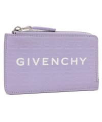 GIVENCHY/ジバンシィ カードケース 小銭入れ コインケース G カット ジップ付きカードホルダー パープル レディース GIVENCHY BB60KPB1J5 532/505809117