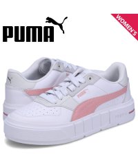 PUMA/ PUMA プーマ スニーカー ウィメンズ カリ コート レザー レディース 厚底 WOMENS PUMA CALI COAT LEATHER ホワイト 白 3/505808879