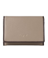 Ungrid/ アングリッド Ungrid カードケース 名刺入れ レディース スリム MICROFIBER PIPING CARD CASE ブラック アイボリー ライトグ/505808886