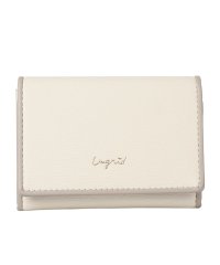 Ungrid/ アングリッド Ungrid カードケース 名刺入れ レディース スリム MICROFIBER PIPING CARD CASE ブラック アイボリー ライトグ/505808886