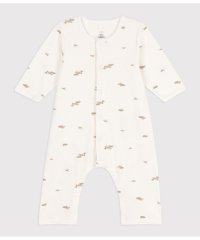 PETIT BATEAU/プリント足なしロンパース/505810582