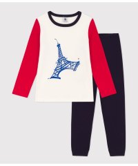 PETIT BATEAU/プリント長袖パジャマ/505810629