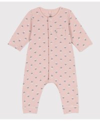 PETIT BATEAU/プリントチュビック長袖ロンパース/505810640