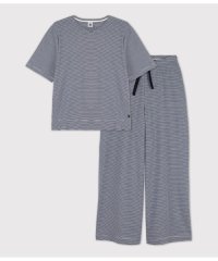 PETIT BATEAU/ワイドパンツ半袖パジャマ/505810671