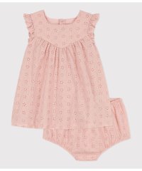 PETIT BATEAU/ポプリンワンピース＆ブルマセット/505810714