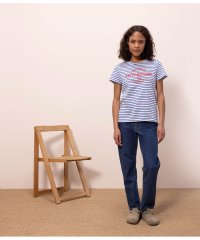 PETIT BATEAU/スラブジャージプチマリニエール半袖Ｔシャツ/505810734