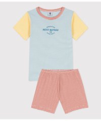 PETIT BATEAU/ミラレ半袖パジャマ/505810735