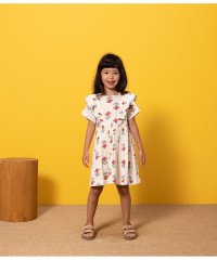 PETIT BATEAU/ダブルガーゼプリント袖なしワンピース/505810779