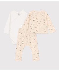 PETIT BATEAU/ライトスウェット３点セット/505810811