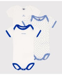 PETIT BATEAU/半袖ボディ３枚組/505810918