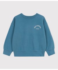 PETIT BATEAU/プリントスウェット長袖プルオーバー/505811275