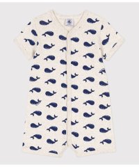 PETIT BATEAU/プリントショートロンパース/505811287