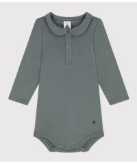 PETIT BATEAU/衿付き長袖ボディ/505811523