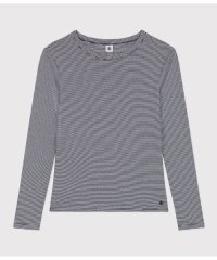 PETIT BATEAU/ミラレクルーネック長袖Ｔシャツ/505811547