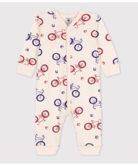 PETIT BATEAU/プリント足なしロンパース/505811582