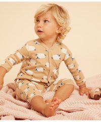 PETIT BATEAU/プリント足なしロンパース/505811584