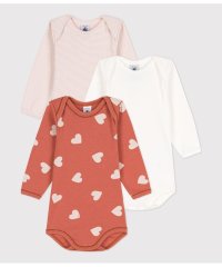 PETIT BATEAU/長袖ボディ３枚組/505811624