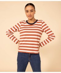 PETIT BATEAU/ライトジャージボーダー長袖Ｔシャツ/505811631