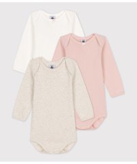 PETIT BATEAU/長袖ボディ３枚組/505811719