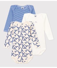 PETIT BATEAU/長袖ボディ３枚組/505811729