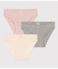 PETIT BATEAU/針抜きショーツ３枚組/505811738