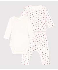 PETIT BATEAU/プリント３点セット/505811874