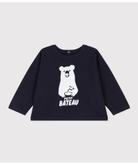 PETIT BATEAU/プリントスウェットプルオーバー/505811892