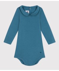 PETIT BATEAU/衿付き長袖ボディ/505811904