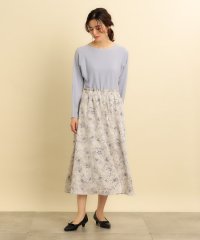 grove/ニット×スカートドッキングワンピース/505812109