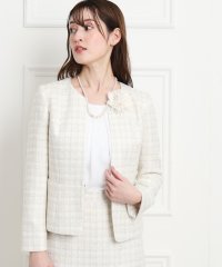 COUP DE CHANCE/【日本製/セレモニー/ファンシーツィード】ハレの日からオフスタイルまで！上品に華やぐジャケット/505812621