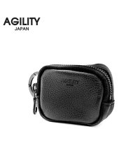 AGILITY/アジリティ AGILITY アジリティ AirPods pro ケース ポーチ ミニポーチ 日本製 本革 レザー キーホルダー スマートキー SGシュリンク A/505812702