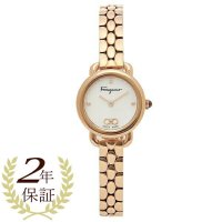 FERRAGAMO/【2年保証】フェラガモ FERRAGAMO レディース 時計 ヴァリナ 22mm クォーツ ホワイトシェル ピンクゴールド FERRAGAMO SFHT0162/505812871