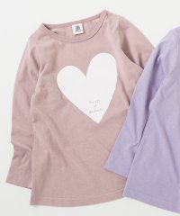 devirock/デビラボ プリント長袖チュニック 子供服 キッズ 女の子 トップス 長袖Tシャツ ロンT 綿100%/505459069