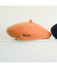 branshes/【Ou? by EDWIN】ロゴ刺繍ベレー帽/505796670