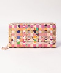 tsumori chisato CARRY/エポネコメッシュ ラウンドファスナー長財布/505803202