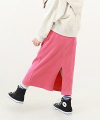 devirock/リブスリットスカート 子供服 キッズ 女の子 ボトムス スカート  ロングスカート /505812671